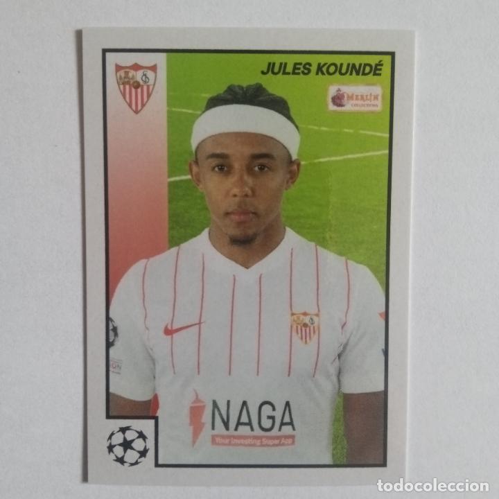 Cromos de f&uacute;tbol: Kound&eacute; Sevilla FC Merlin 97 Heritage Topps Champions League 2021 2022