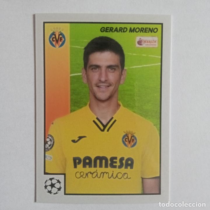 Cromos de f&uacute;tbol: Gerard Moreno Villarreal CF Merlin 97 Heritage Topps Champions League 2021 2022
