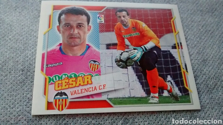 Cromos de f&uacute;tbol: 2010 11 2011 ESTE CESAR N&ordm;1 VALENCIA (A3) - Foto 2