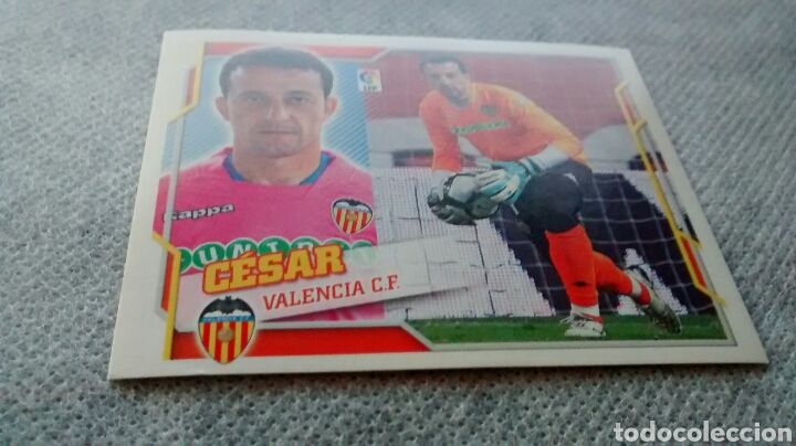 Cromos de f&uacute;tbol: 2010 11 2011 ESTE CESAR N&ordm;1 VALENCIA (A3) - Foto 1