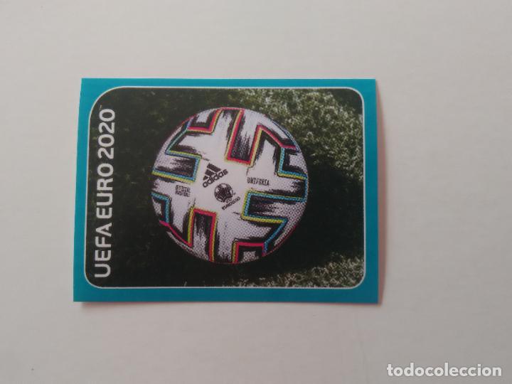 Cromos de f&uacute;tbol: EUR 8 BALON PELOTA ADIDAS STICKER CROMO FUTBOL EURO EUROCOPA 2020 PREVIEW PANINI