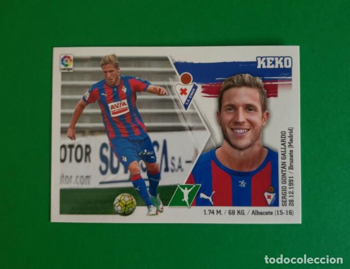 Cromos de f&uacute;tbol: 17 KEKO - EIBAR - EDICIONES ESTE 2015-16 - 15/16 (NUEVO) - Foto 1