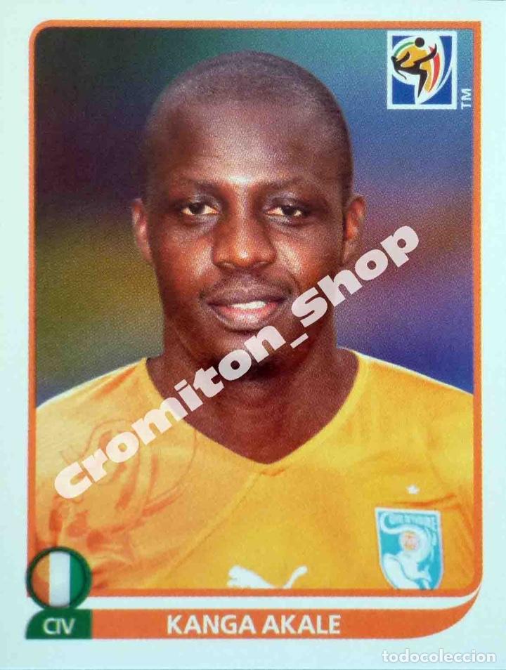 Cromos de F&uacute;tbol: N&ordm; 533 KANGA AKALE SOUTH AFRICA 2010 WORLD CUP 10 PANINI