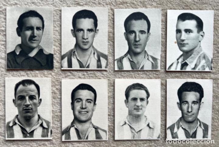 Cromos de F&uacute;tbol: Lote 8 cromos Real Sociedad de San Sebasti&aacute;n - Equipos de Futbol primera divisi&oacute;n - Triunfo, 1950