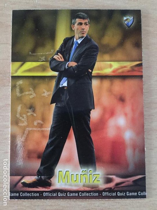 Fu&szlig;ball-Sticker: 2009-2010 - 192 MU&Ntilde;IZ - MALAGA CF - MUNDICROMO