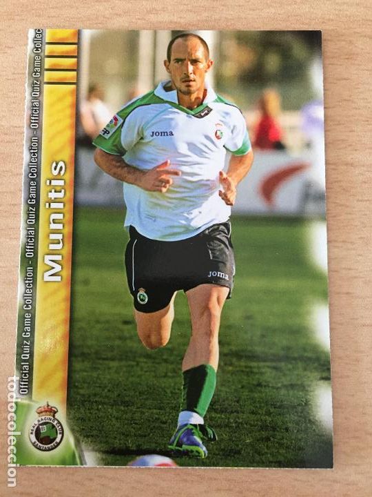 Cromos de f&uacute;tbol: 2009-2010 - 315 MUNITIS - RACING DE SANTANDER - MUNDICROMO - Foto 1