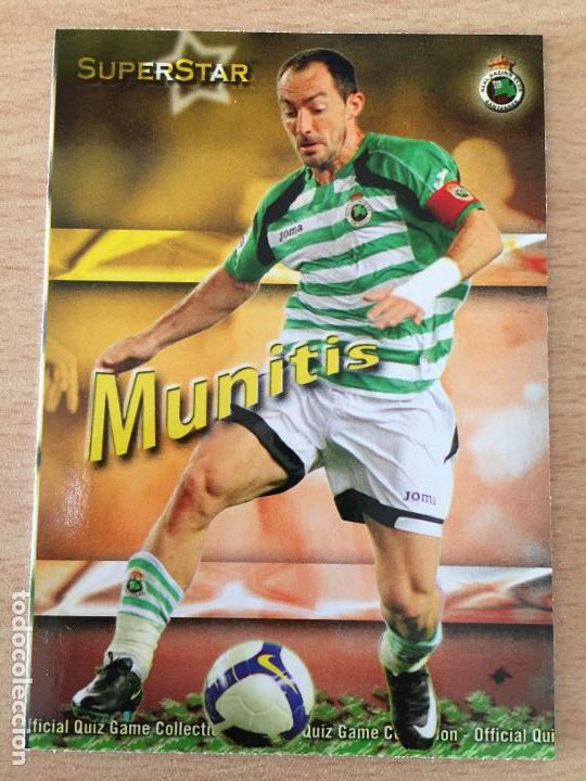 Cromos de f&uacute;tbol: 2009-2010 - 323 MUNITIS - RACING DE SANTANDER - MUNDICROMO - Foto 1