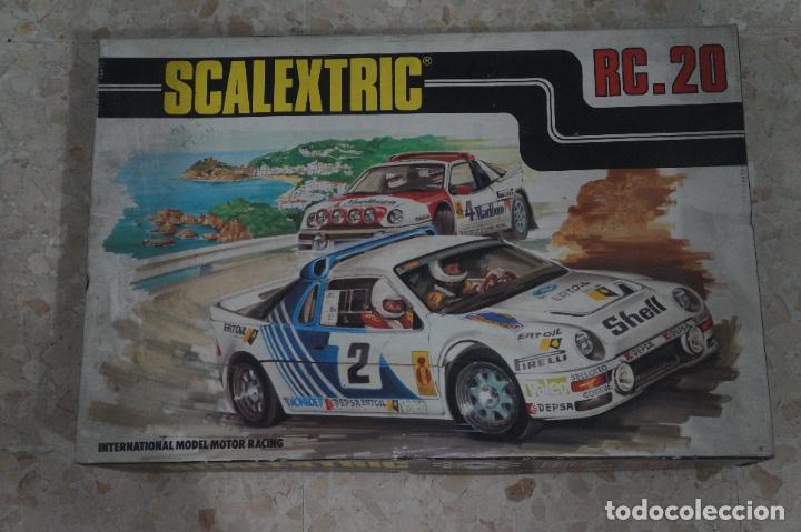 scalextric exin circuito rc 19 con dos coches a - Acheter Voitures de  Scalextric Exin sur todocoleccion