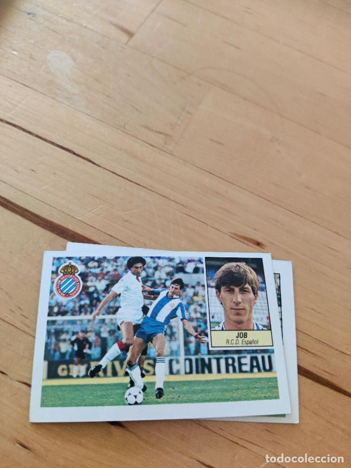 Fu&szlig;ball-Sticker: job espa&ntilde;ol este 1984 1985 84 85 sin pegar