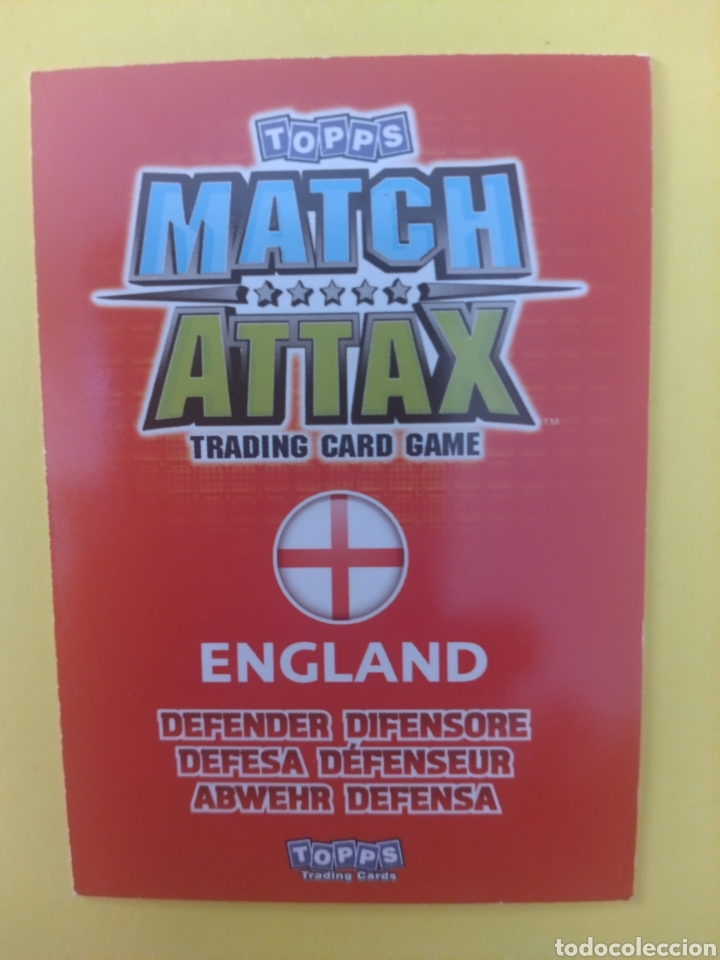 Cromos de f&uacute;tbol: John Terry Topps Match Attax 2010 - Foto 3