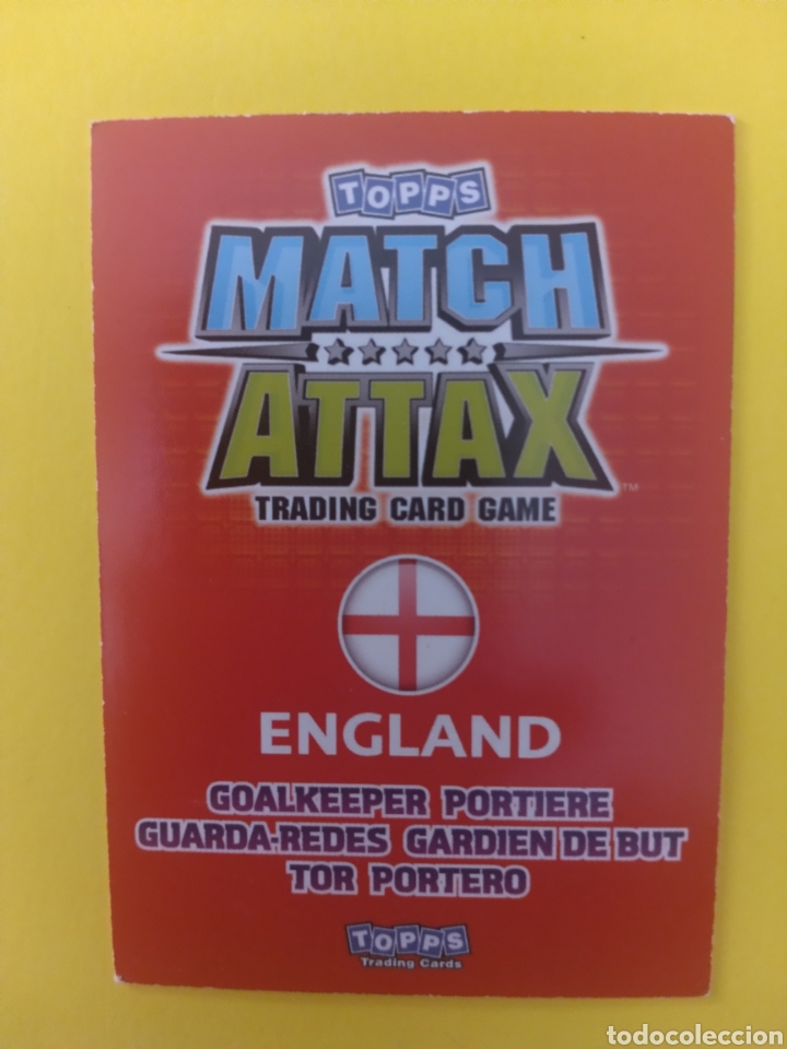 Cromos de f&uacute;tbol: Robert Green Topps Match Attax 2010 - Foto 3