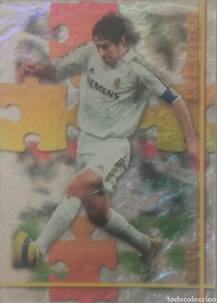 Cromos de Futebol: Espa&ntilde;a cromos f&uacute;tbol RA&Uacute;L #53 REAL MADRID EL CAPIT&Aacute;N FICHA 2006/07 MUNDICROMO