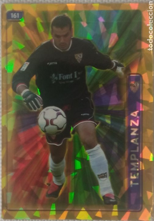 Figurine di Calcio: Espa&ntilde;a cromos f&uacute;tbol ESTEBAN #161 SEVILA FC TEMPLANZA FICHA LIGA 2005 MUNDICROMO