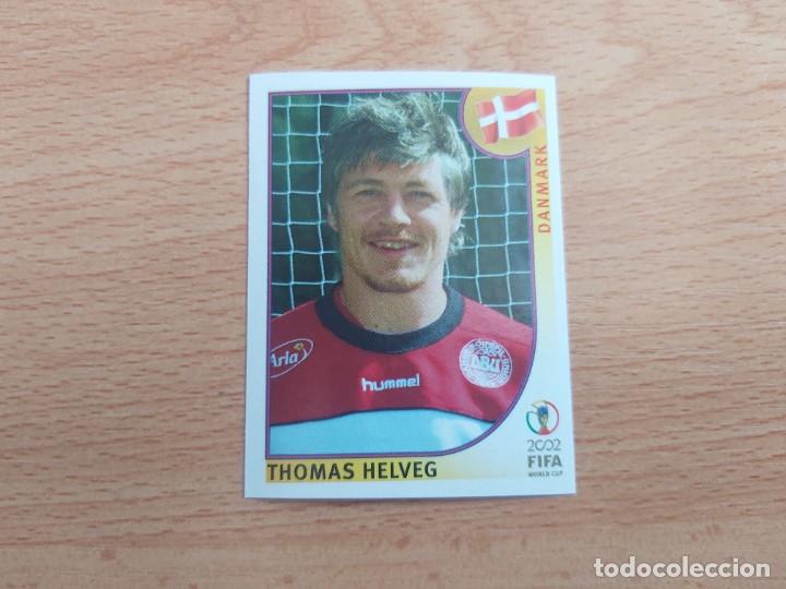 Figurine di Calcio: CROMO FUTBOL MUNDIAL 2002 EDITORIAL PANINI 86.HELVEG-DINAMARCA-NUNCA PEGADO-TRASERA EN NEGRO