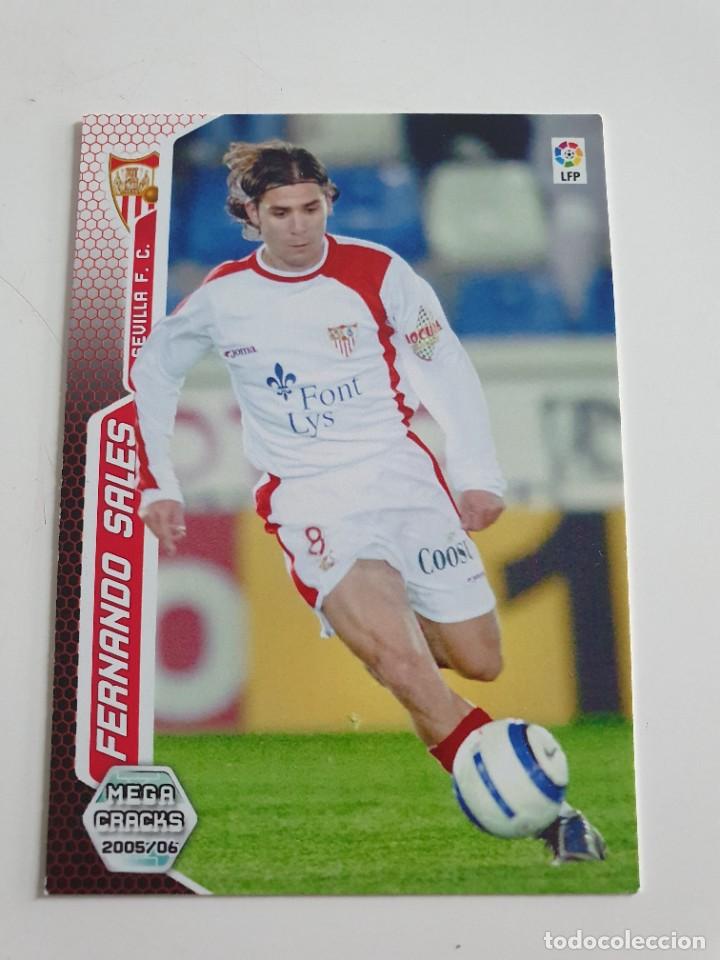 Cromos de f&uacute;tbol: MEGACRACKS 2005 2006 05 06 PANINI. FERNANDO SALES N&ordm; 284 BIS (SEVILLA) CROMO LIGA F&Uacute;TBOL MGK