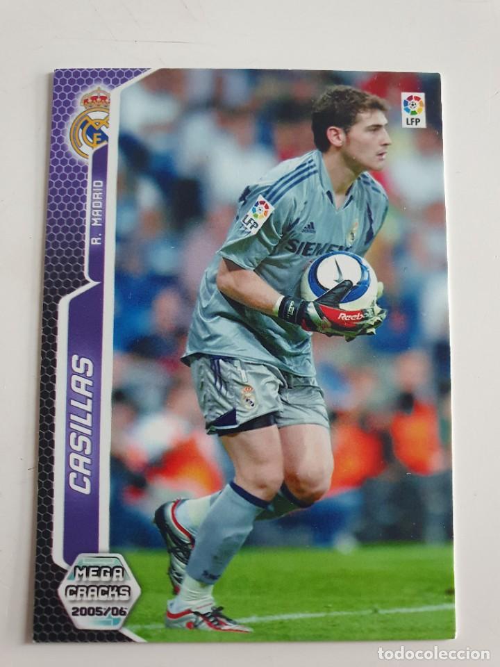 Cromos de f&uacute;tbol: IKER CASILLAS REAL MADRID PANINI MEGACRACKS 05 06 CROMO FUTBOL LIGA 2005 2006 - 182