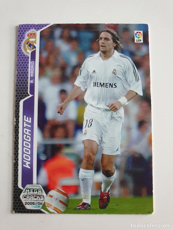 Figurine di Calcio: MEGACRACKS 2005 2006 05 06 PANIN WOODGATE N&ordm; 185 BIS FICHAJE (REAL MADRID) CROMO LIGA F&Uacute;TBOL MGK