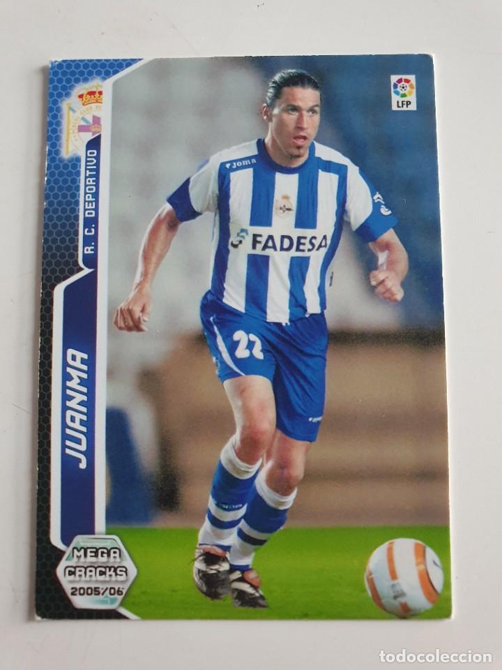 Cromos de f&uacute;tbol: MEGACRACKS 2005 2006 05 06 PANINI JUANMA N&ordm; 133 BIS FICHAJE DEPORTIVO CORU&Ntilde;A CROMO LIGA F&Uacute;TBOL MGK