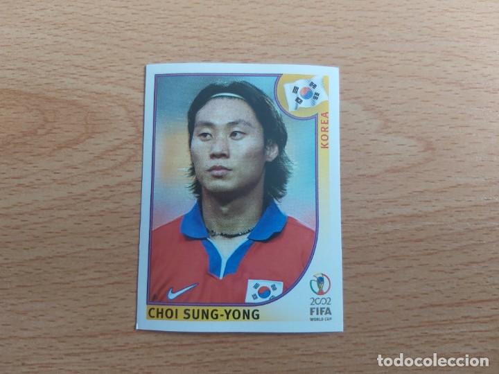 Cromos de Futebol: CROMO FUTBOL MUNDIAL 2002 EDITORIAL PANINI 249.SUNG-YONG/KOREA-NUNCA PEGADO-TRASERA EN NEGRO