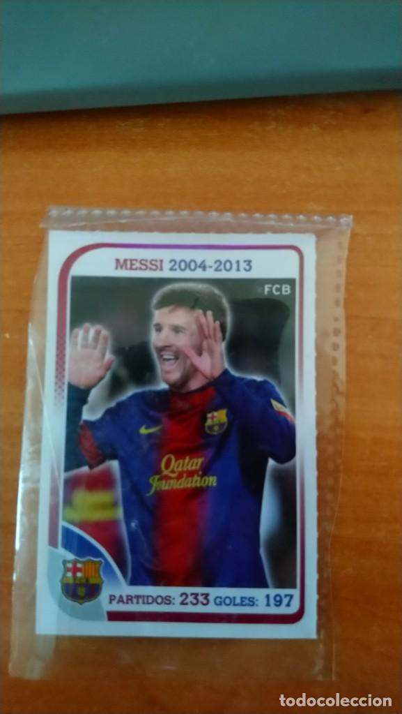 Cromos de f&uacute;tbol: messi, liga 2012 2013 - Foto 1