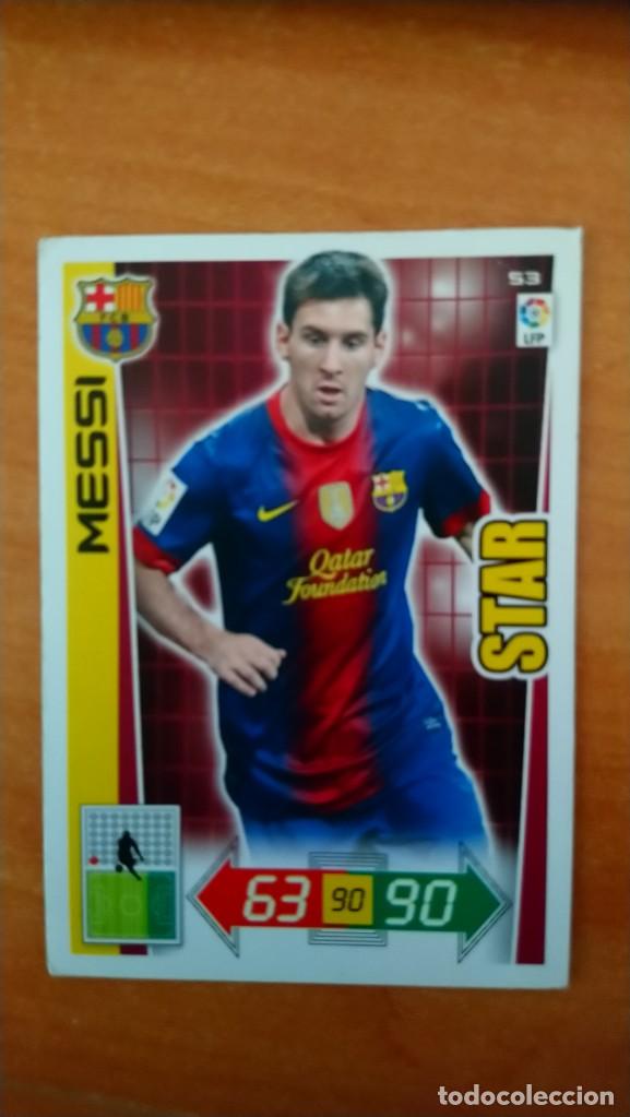 Cromos de f&uacute;tbol: messi 12 13 adrenalyn - Foto 1