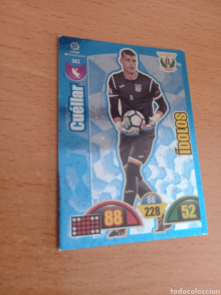 Fu&szlig;ball-Sticker: Panini Adrenalyn 2017 2018 17 18 383 Cu&eacute;llar Legan&eacute;s &iacute;dolo