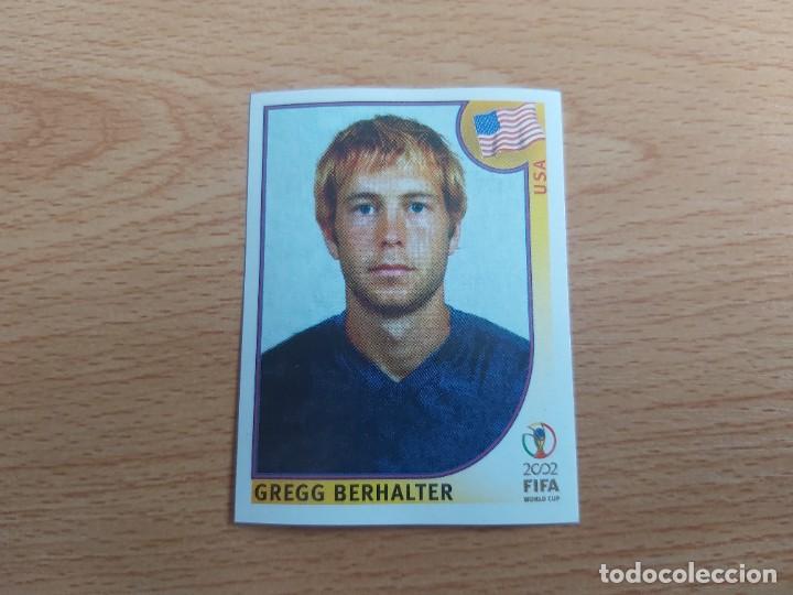 Cromos de Futebol: CROMO FUTBOL MUNDIAL 2002 EDITORIAL PANINI 281.BERHALTER-USA-NUNCA PEGADO-TRASERA EN NEGRO