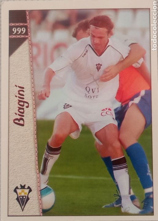 Figurine di Calcio: Espa&ntilde;a cromos f&uacute;tbol BIAGINI #999 ALBACETE FICHA LIGA 2007 MUNDICROMO