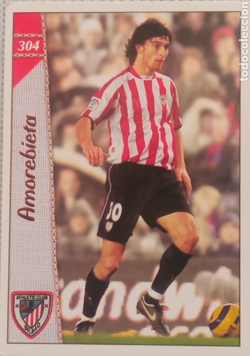 Cromos de Futebol: Espa&ntilde;a cromos f&uacute;tbol AMOREBIETA #304 BILBAO FICHA LICHA 2007 MUNDICROMO