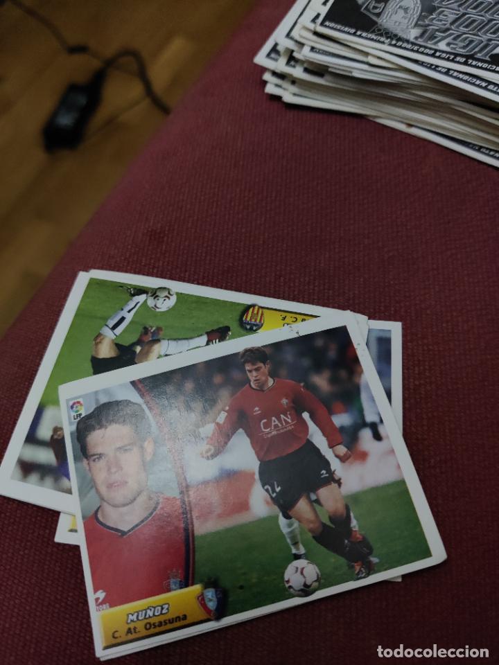 Cromos de Futebol: mu&ntilde;oz osauna este sin pegar 2003 2004 04 03
