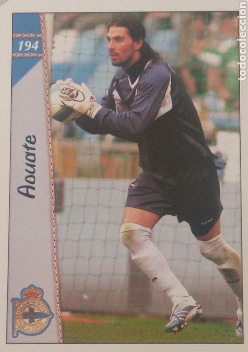 Fu&szlig;ball-Sticker: Espa&ntilde;a cromos f&uacute;tbol AOUATE #194 DEPORTIVO FICHA LIGA 2007 MUNDICROMO