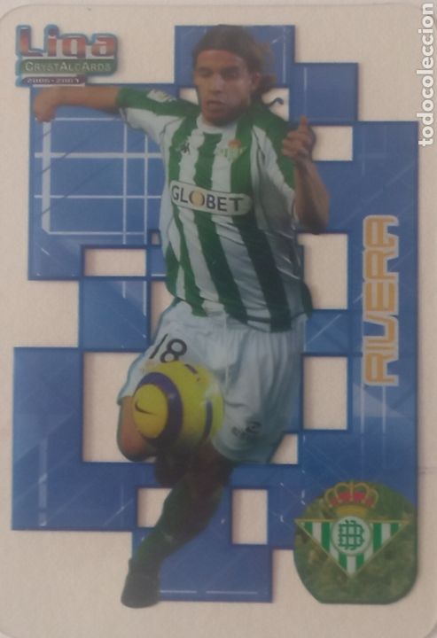 Cromos de f&uacute;tbol: Espa&ntilde;a cromos f&uacute;tbol RIVERA n245 BETIS FICHA LIGA 2006/07 CRYSTALCARDS