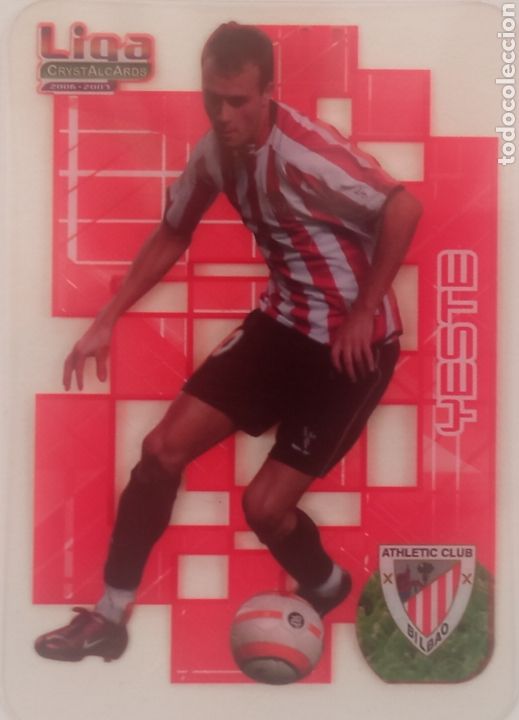 Cromos de Futebol: Espa&ntilde;a cromos f&uacute;tbol YESTE n212 BILBAO FICHA LIGA 2006/07 CRYSTALCARDS