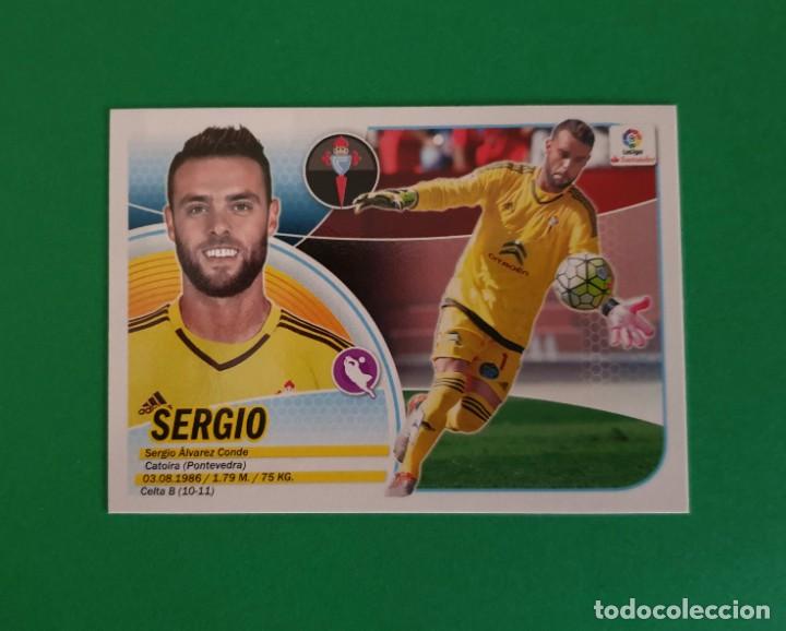 Cromos de f&uacute;tbol: 1 SERGIO - CELTA - EDICIONES ESTE 2016-17 - 16/17 (NUEVO) - Foto 1