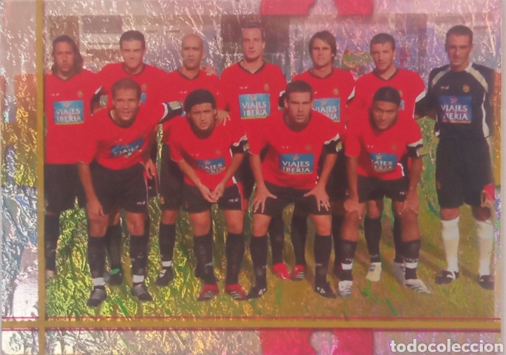 Fu&szlig;ball-Sticker: Espa&ntilde;a cromos f&uacute;tbol FOTO EQUIPO MALLORCA #327 FICHA LIGA 2006/07 MUNDICROMO
