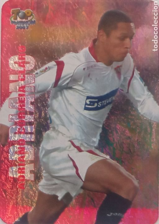 Cromos de Futebol: Espa&ntilde;a cromos f&uacute;tbol ADRIANO SEVILLA FC FICHA LIGA 2007 MUNDICROMO