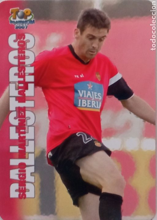 Fu&szlig;ball-Sticker: Espa&ntilde;a cromos f&uacute;tbol BALLESTEROS MALLORCA FICHA LIGA 2006/07 MUNDICROMO