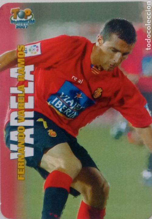 Football Stickers: Espa&ntilde;a cromos f&uacute;tbol VARELA MALLORCA FICHA LIGA 2006/07 MUNDICROMO