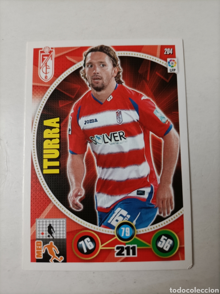 Cromos de f&uacute;tbol: Iturra. Granada. Adrenalyn 2014/15 - Foto 1