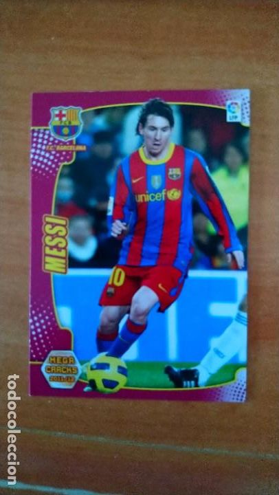 Cromos de f&uacute;tbol: messi megacracks 11 12 - Foto 1