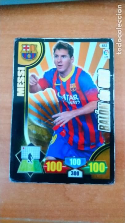 Cromos de f&uacute;tbol: messi balon oro 13 14 - Foto 1