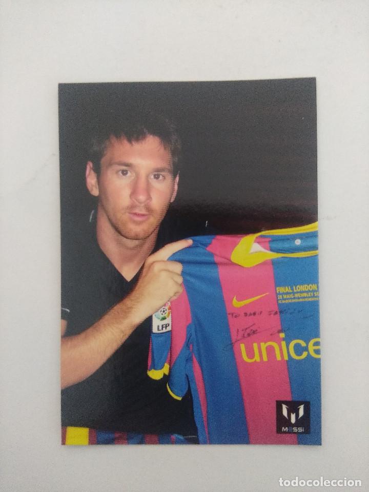 Cromos de f&uacute;tbol: OFFICIAL MESSI CARD COLLECTION 90. - Foto 1
