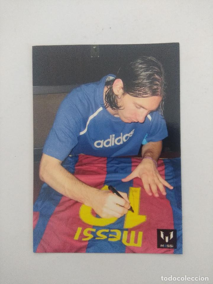 Cromos de f&uacute;tbol: OFFICIAL MESSI CARD COLLECTION 86. - Foto 1