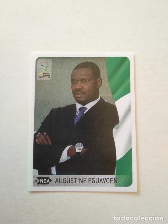 Cromos de F&uacute;tbol: C13 AUGUSTINE EGUAVOEN NIGERIA ENTRENADOR CROMO FUTBOL COPA AFRICA 2006 COLECCI&Oacute;N SPHINX AFRICA CUP