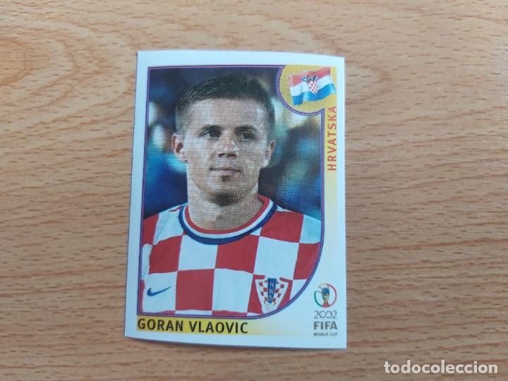 Figurine di Calcio: CROMO FUTBOL MUNDIAL 2002 EDITORIAL PANINI 492.VLAOVIC-CROACIA-NUNCA PEGADO-TRASERA EN NEGRO