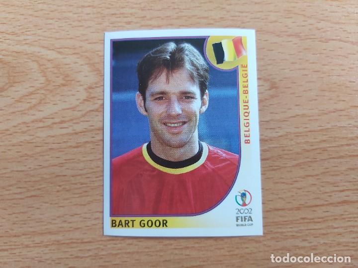 Figurine di Calcio: CROMO FUTBOL MUNDIAL 2002 EDITORIAL PANINI 561.GOOR-BELGICA-NUNCA PEGADO-TRASERA EN NEGRO