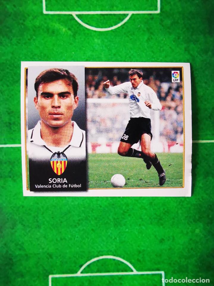Fu&szlig;ball-Sticker: CROMO FUTBOL 98 99 SIN PEGAR LIGA ESTE 1998 1999 VALENCIA CF SORIA
