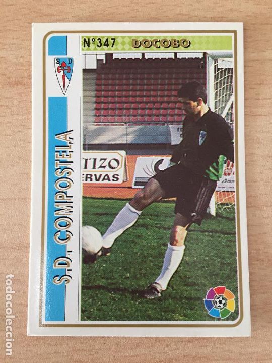 Fu&szlig;ball-Sticker: 1994-1995 - 347 DOCOBO - SD COMPOSTELA - MUNDICROMO