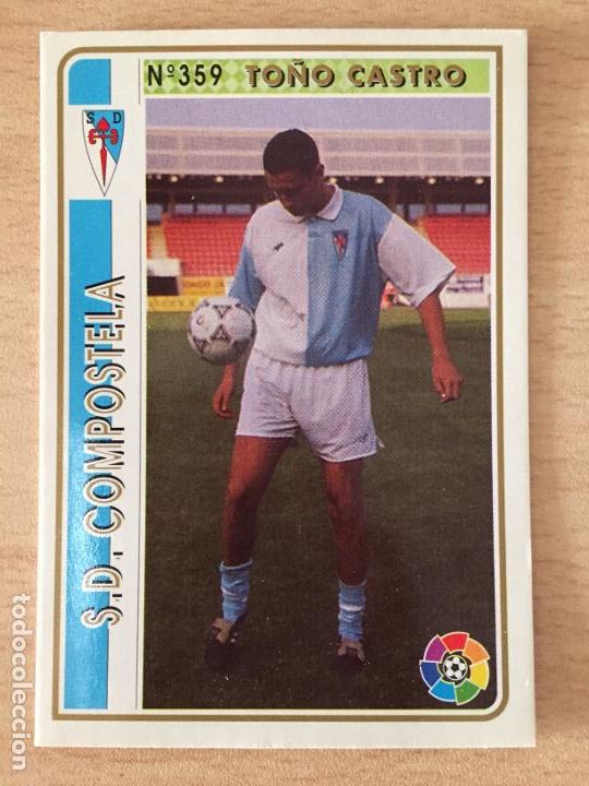 Cromos de F&uacute;tbol: 1994-1995 - 359 TO&Ntilde;O CASTRO - SD COMPOSTELA - MUNDICROMO