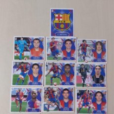 Cromos de Fútbol: LOTE 10 CROMOS BARCELONA - ESTE 2008 09 - SIN REPETIR Y SIN PEGAR - 08 09. Lote 346529508